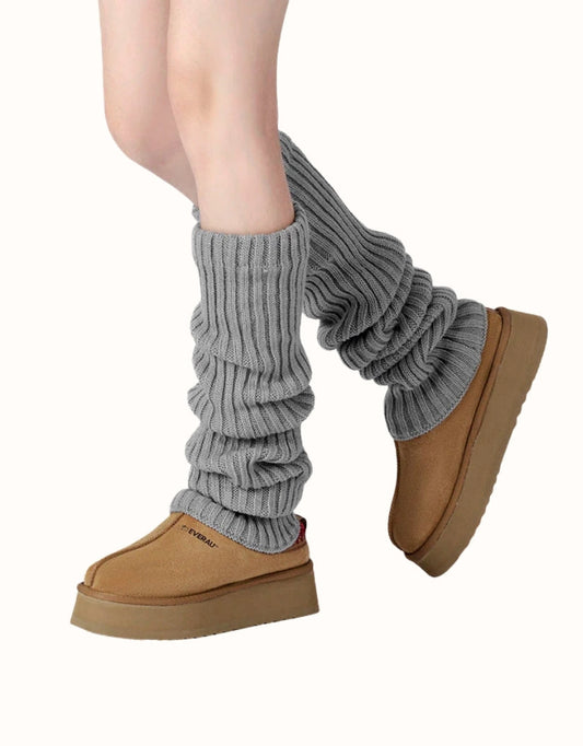 EVERAU® Thick Leg Warmer (Dark Grey)