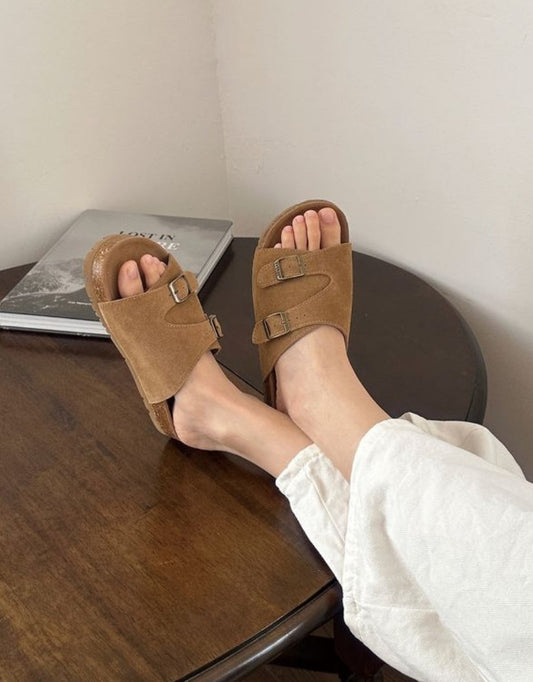 EVERAU® Alexis Sandals (Chestnut)