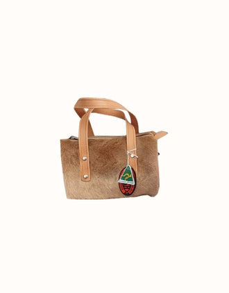 Image of Bags. Product name - Bush Ugg® Small Over-shoulder Bag in Natural colour by brand - Bush Ugg