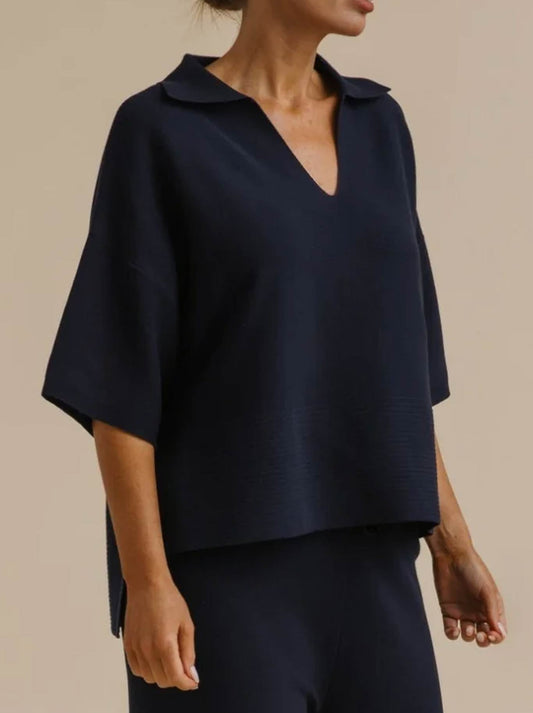 Talamaya Grace Summer Pullover (Pool)