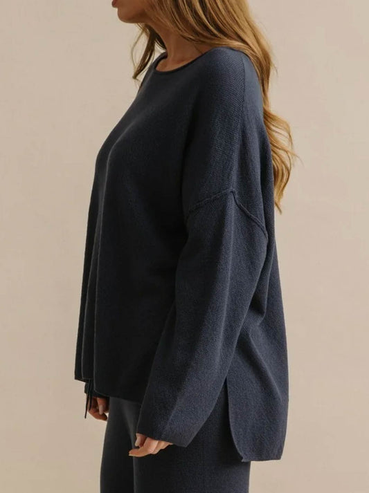 Talamaya Winter Retreat Pullover (Lake)