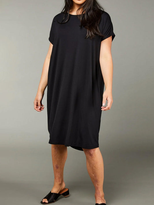 Tani Ava Box Dress (Black)