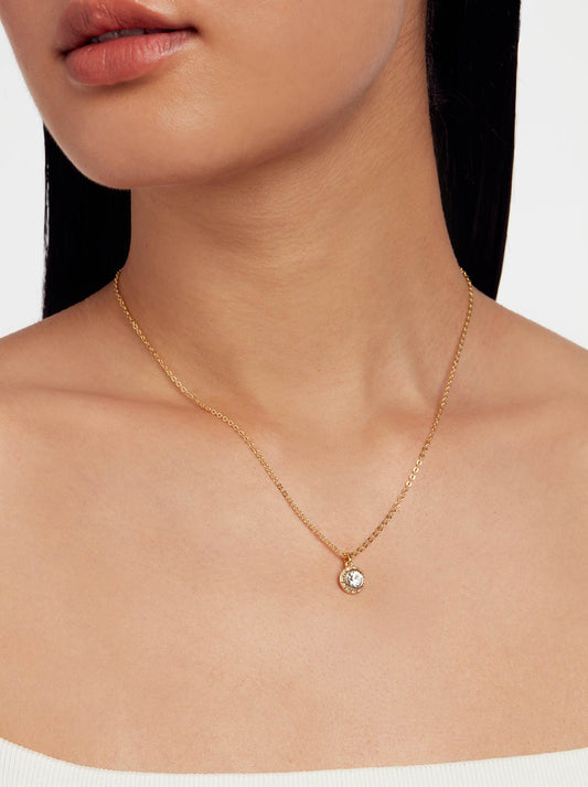 TED BAKER SOLTELL SPARKLE NECKLACE (Gold)