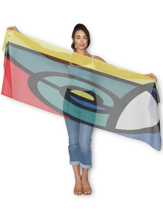 The Artists Label Maya Silk Scarf (Print)