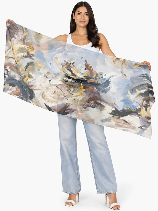THE ARTISTS LABEL ECHOES OF CREATION SCARF (Print)