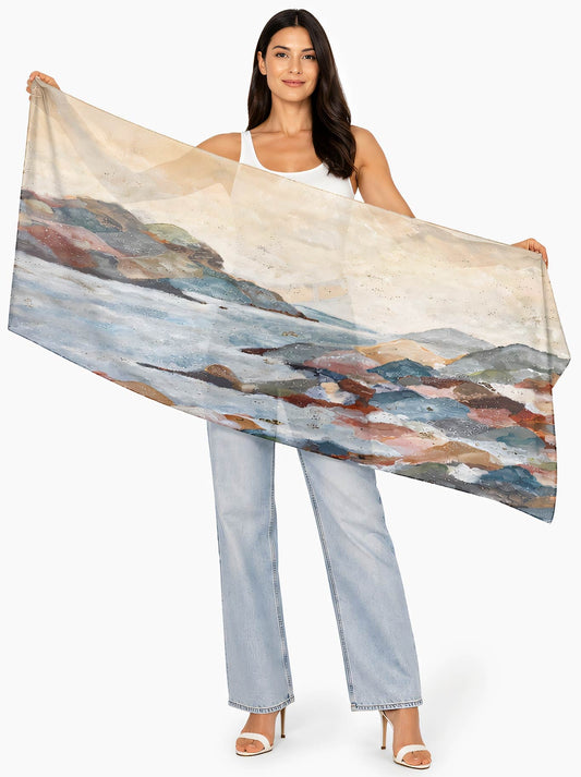The Artists Label Coastal Mist Scarf (Print)