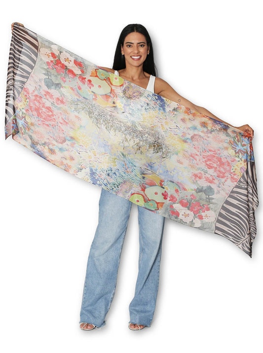 THE ARTIST LABEL SUMMER IN TAHITI SCARF (Print)