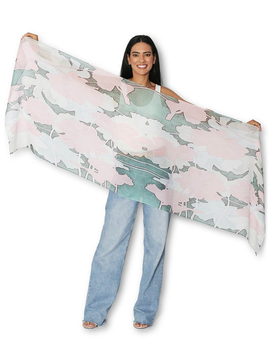 THE ARTISTS LABEL BLOOMS SCARF (Print)