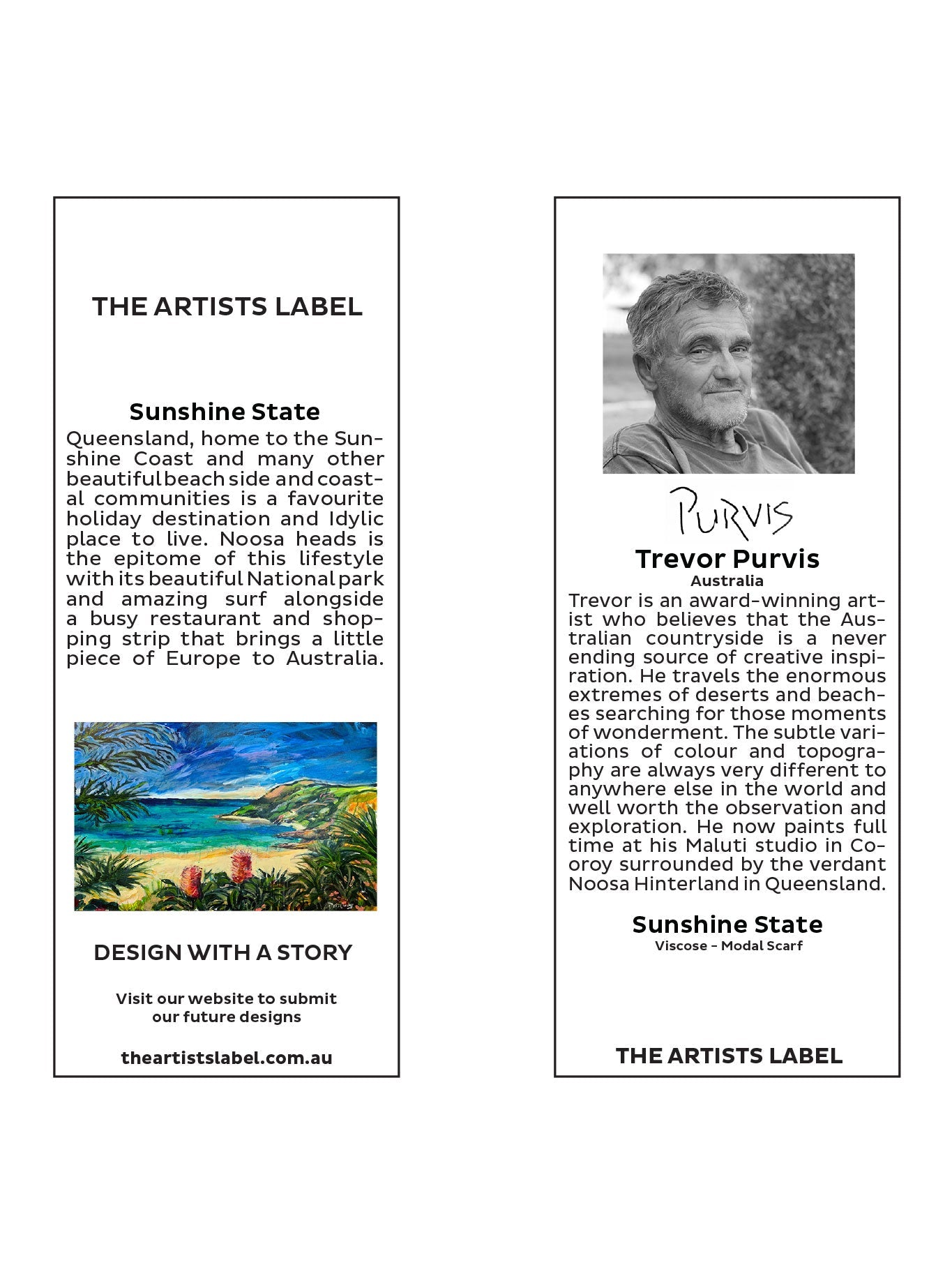 The Artists Label Sunshine State Scarf (Print)