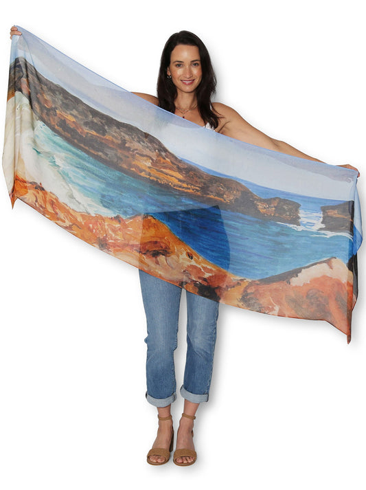 The Artists Label Bay Of Islands Scarf (Print)