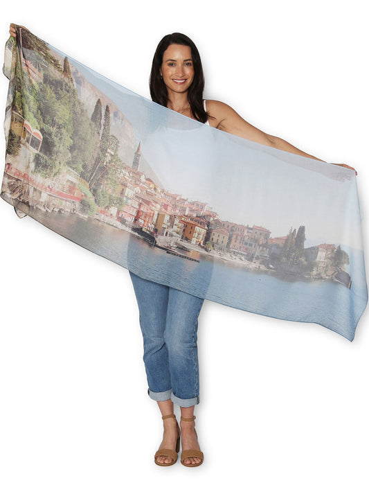 The Artists Label Lake Como Scarf (Print)