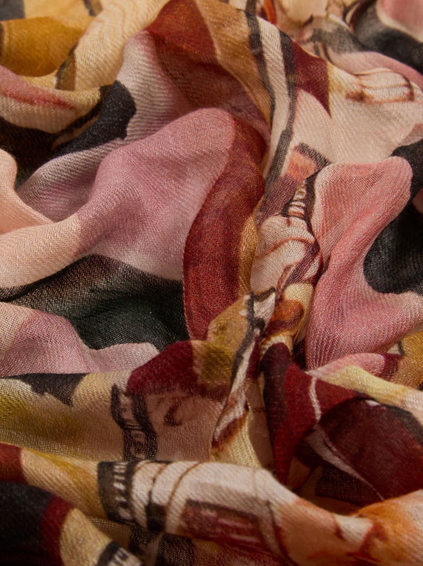 THE SCARF COMPANY PORTOFINO HARBOUR LIGHTS LUXE SCARF (Print)
