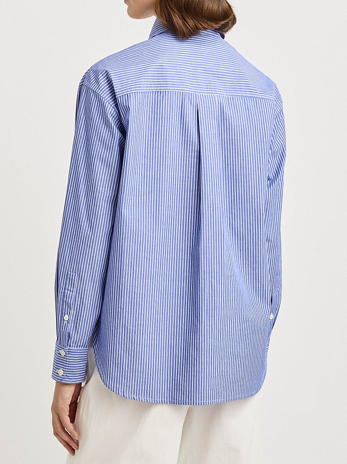 TOORALLIE RELAXED COTTON SHIRT (Classic Stripe)