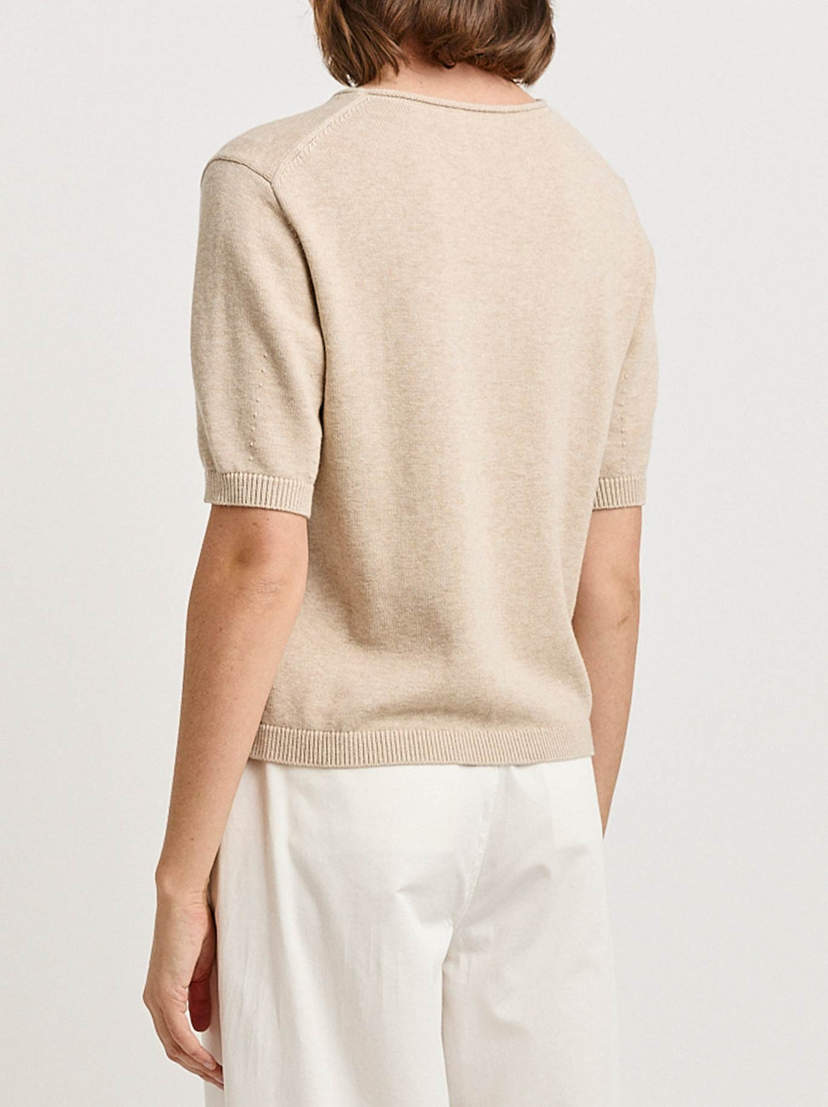 TOORALLIE SHORT SLEEVE KNIT (Jute)