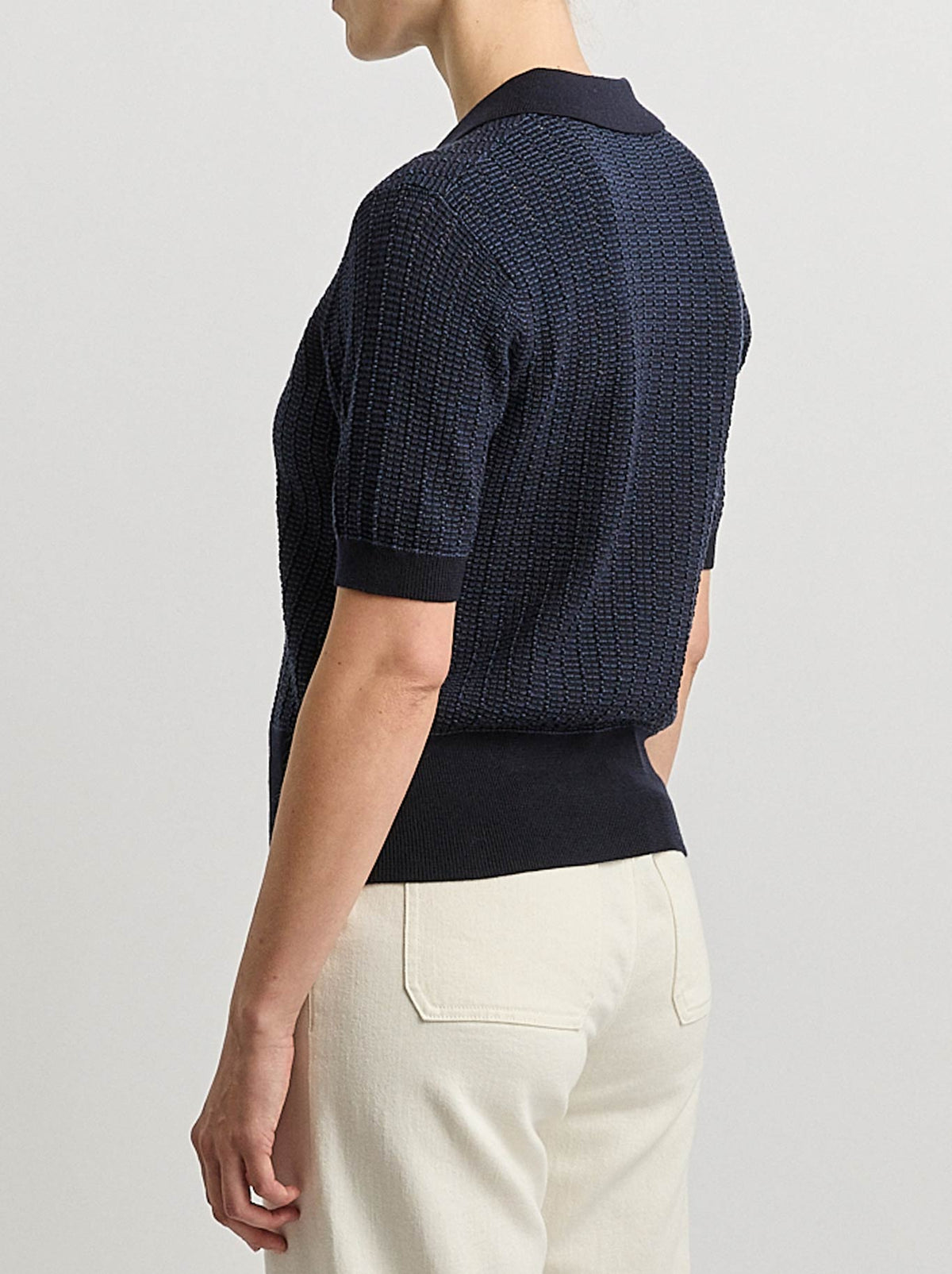 Toorallie Knit Polo (French Navy)