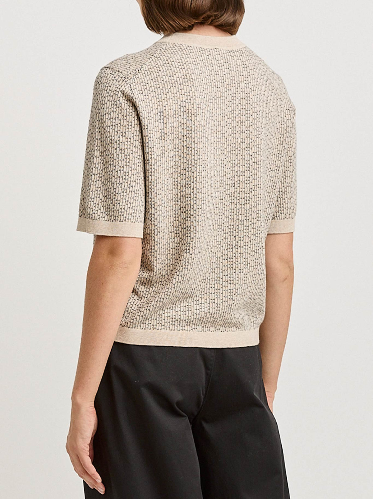 TOORALLIE MATRIX KNIT TOP (Jute)