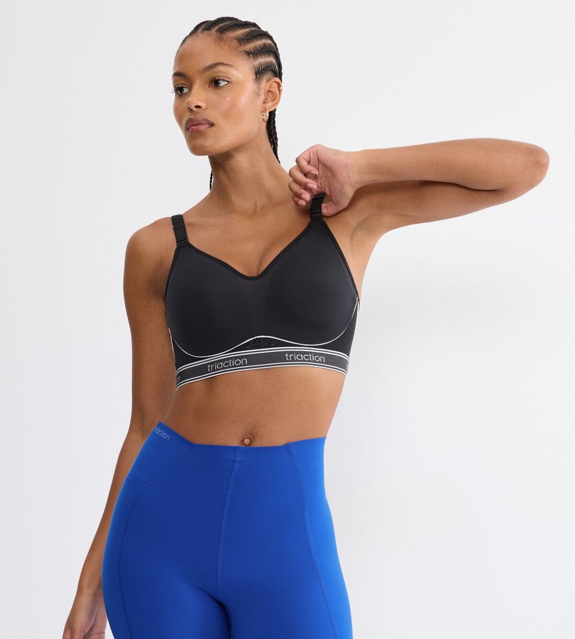 Triumph Triaction Cardio Breeze Padded Sports Bra (Black)