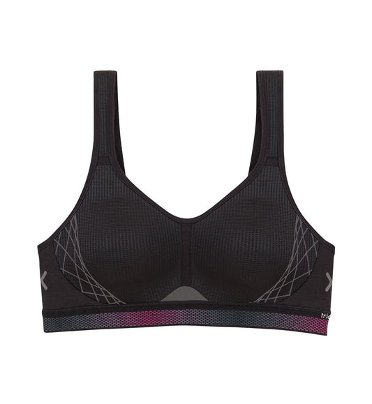 Triumph Triaction Cardio Flow Padded Bra (Black)