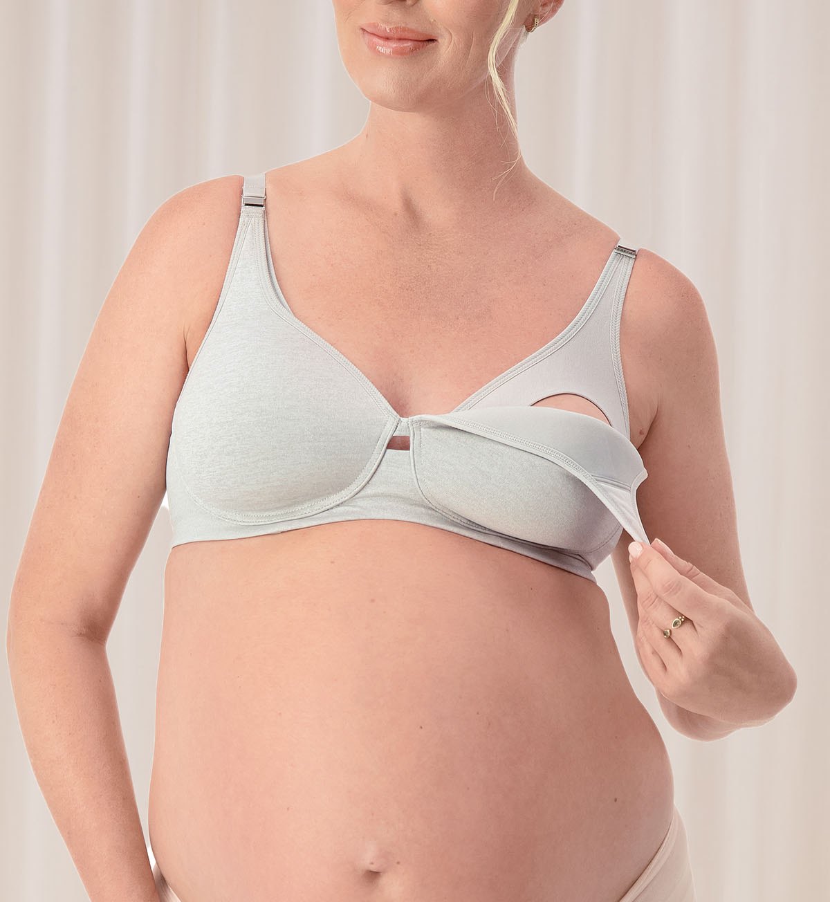 Triumph Gorgeous Maternity Bra (Grey)