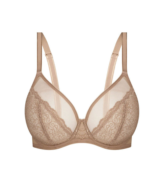 Triumph Sheer Minimiser Bra (Mocca)