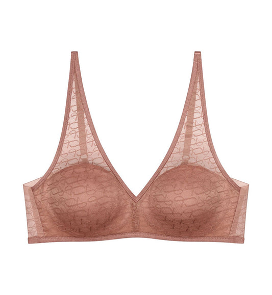 Triumph Signature Sheer Wirefree Bra (Toasted Almond)