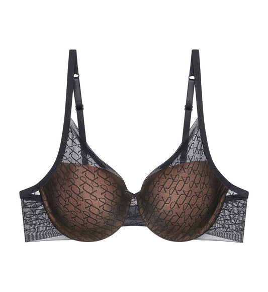Triumph Signature Sheer Wired Padded Bra (Black)