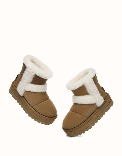UGG EVERAU® Udelia Platform Boots (Chestnut)