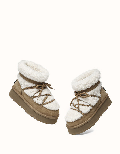 UGG EVERAU® Short Carmen Boots (Chestnut)