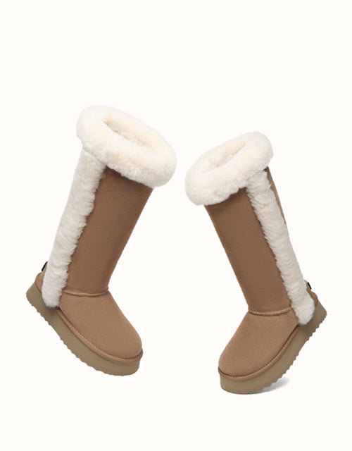 UGG EVERAU® Tall Kazzi Boots (Chestnut)