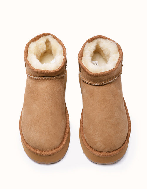 Urban UGG® Ultra Mini Platform Boots (Chestnut)