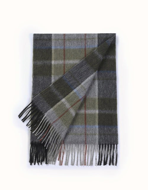 Ugg URBAN® Wool Scarf Plaid (Moss Green)