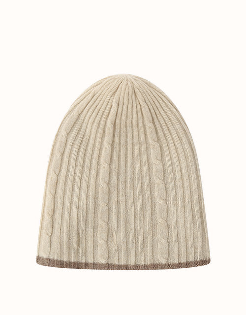 URBAN UGG® Urban Reversible Beanie (Brown/Beige)