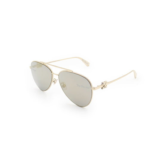 OFF-WHITE Pilot Sunglasses (Gold)