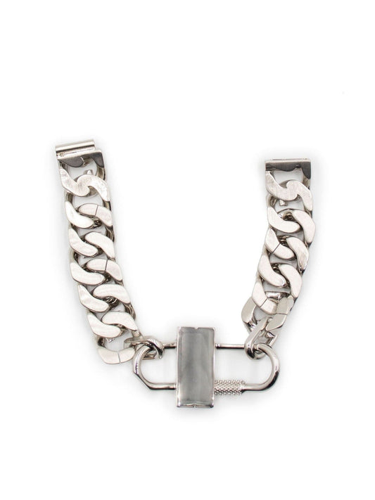 GIVENCHY G Chain Lock Small Bracelet (Silver)