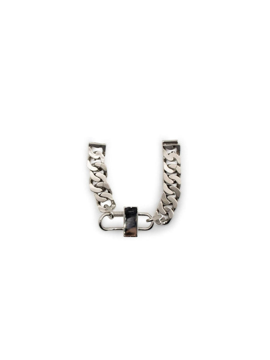 GIVENCHY G Chain Silver Lock Small Bracelet (Silver)