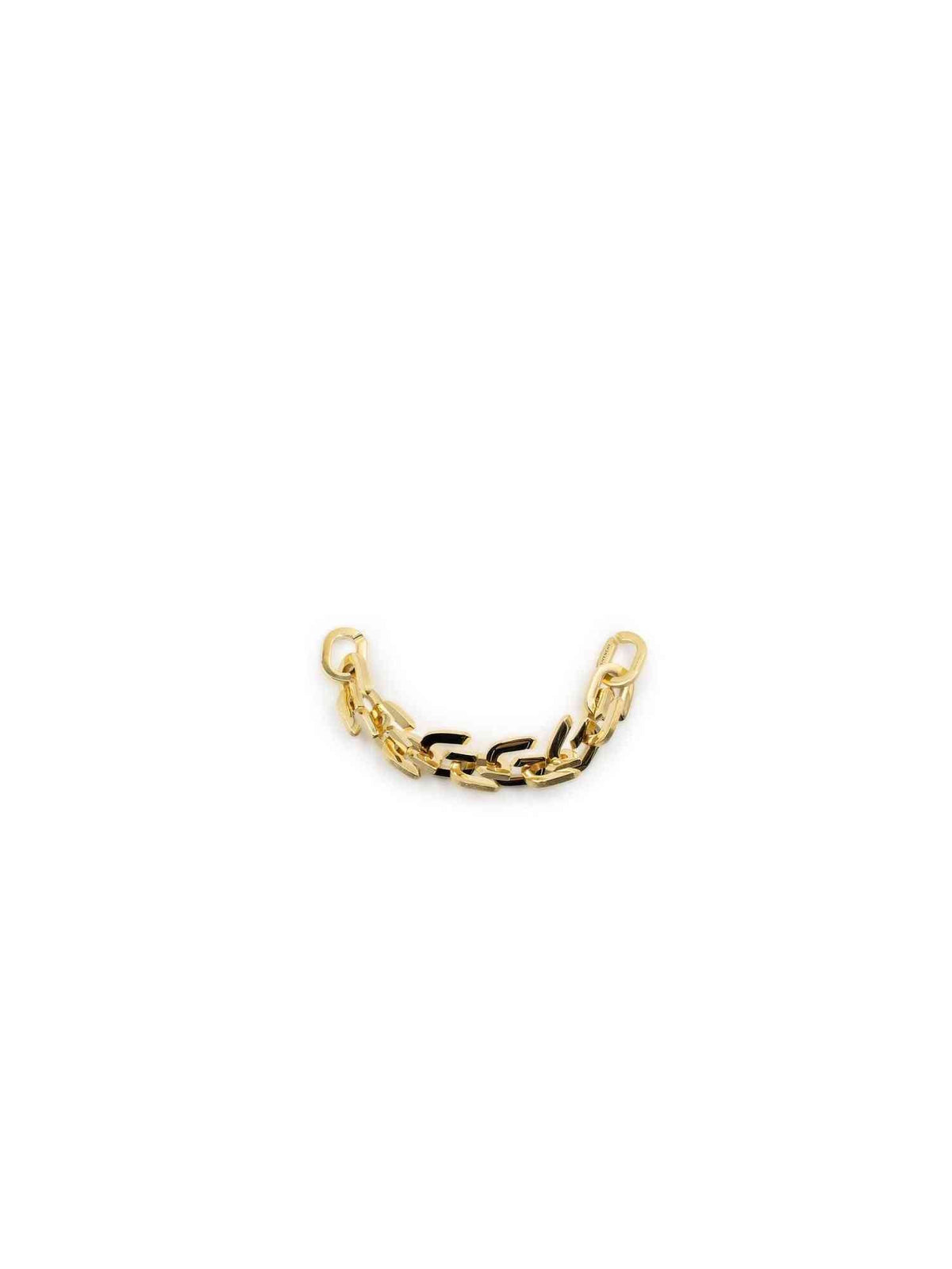 Image of Bracelets. Product name - G Chain Gold Link Medium Bracelet in Gold colour by brand - GIVENCHY
