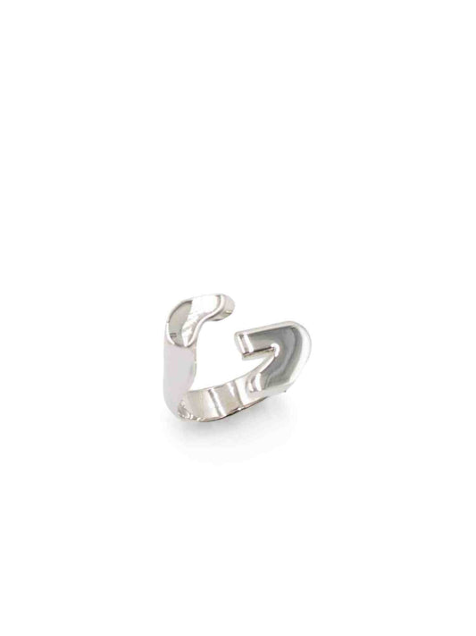 GIVENCHY G Chain Open Ring (Silver)