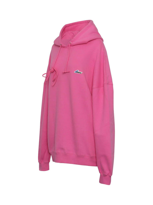 WE11DONE Wappen Logo Hoodie (Pink)