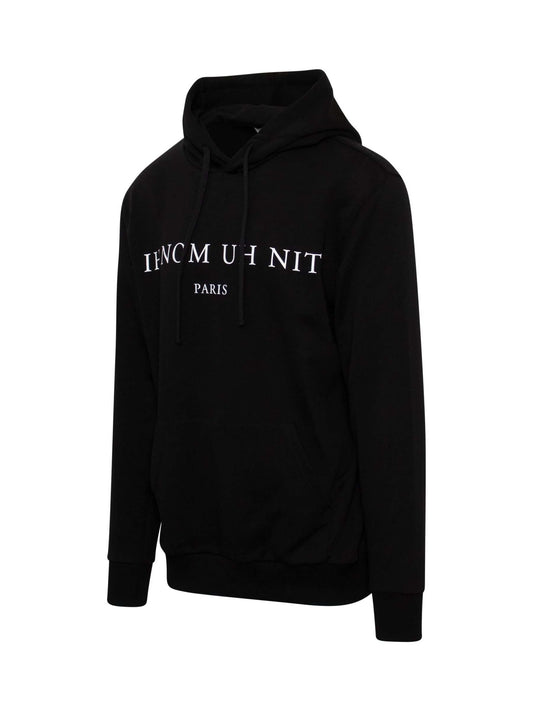 IH NOM UH NIT Classic Logo Hoddie (Black)