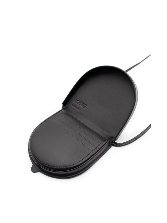 LOEWE Small Heel Pouch (Soft Calfskin in Black)