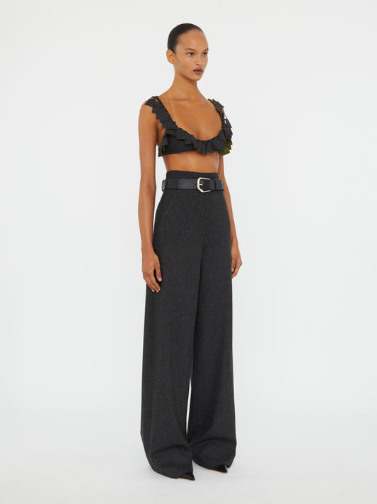 CHRISTOPHER ESBER Palmas High Waisted Trouser (Carbon)