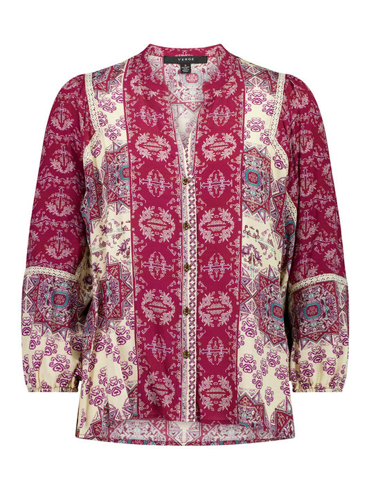 Verge Haze Blouse (Print)