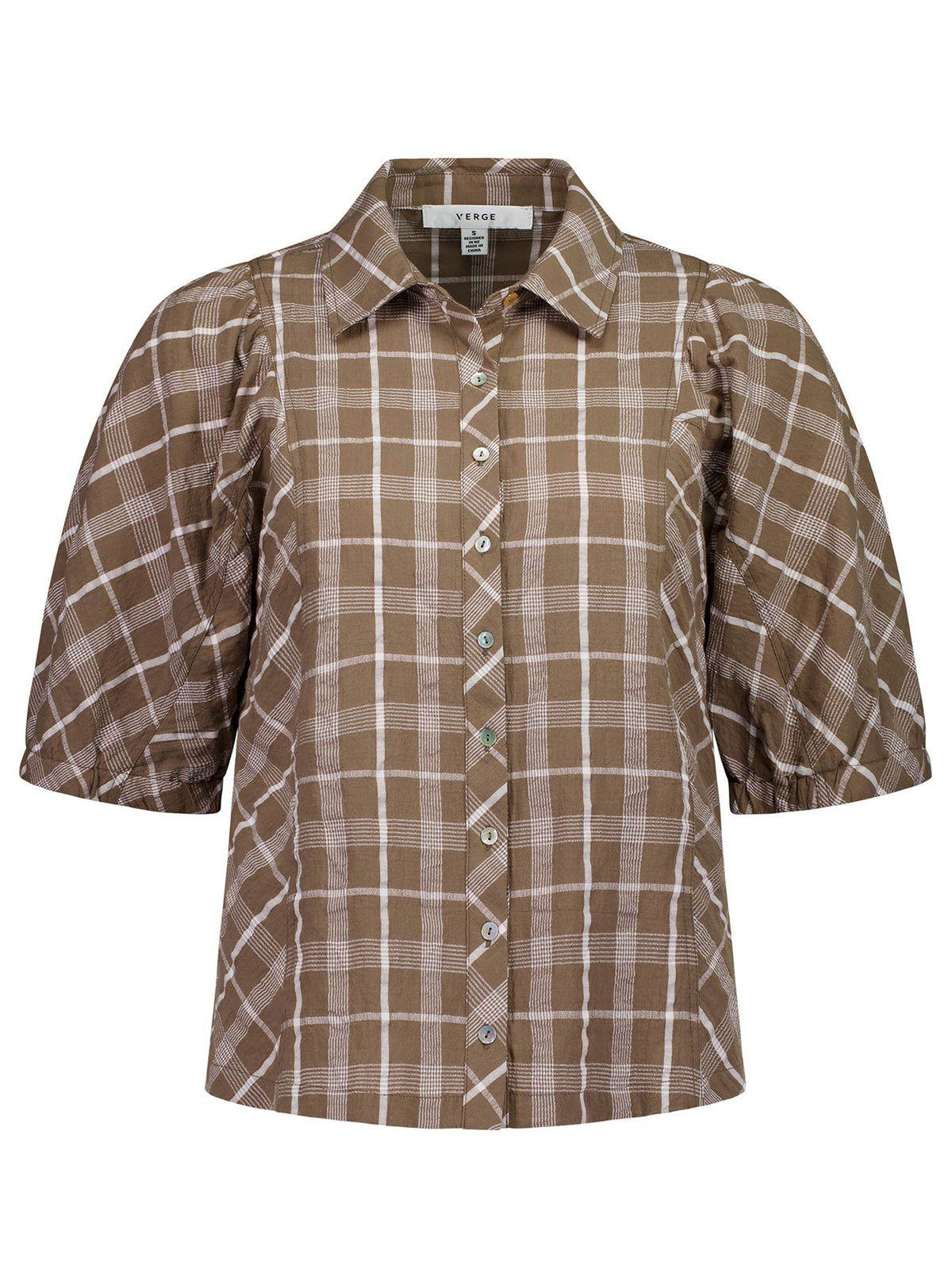 Verge Checkmate Shirt (Blue)