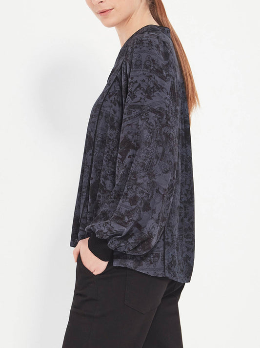 VERGE RIOT BLOUSE (Print)