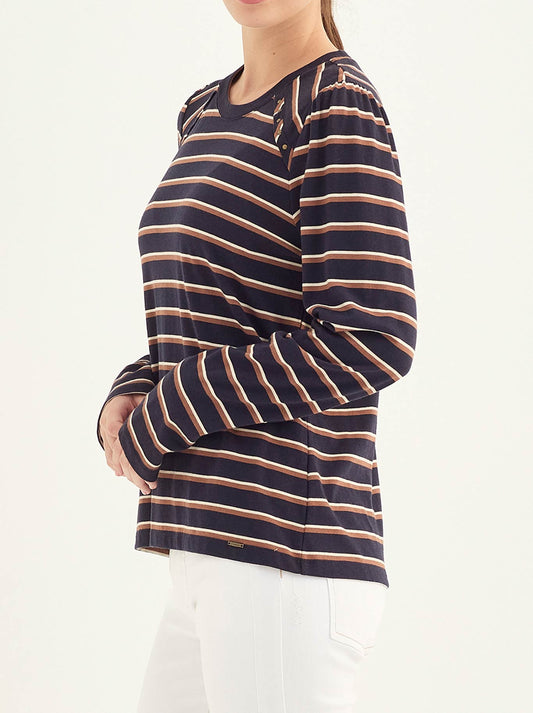 VERGE SCATTER TOP (Ink)