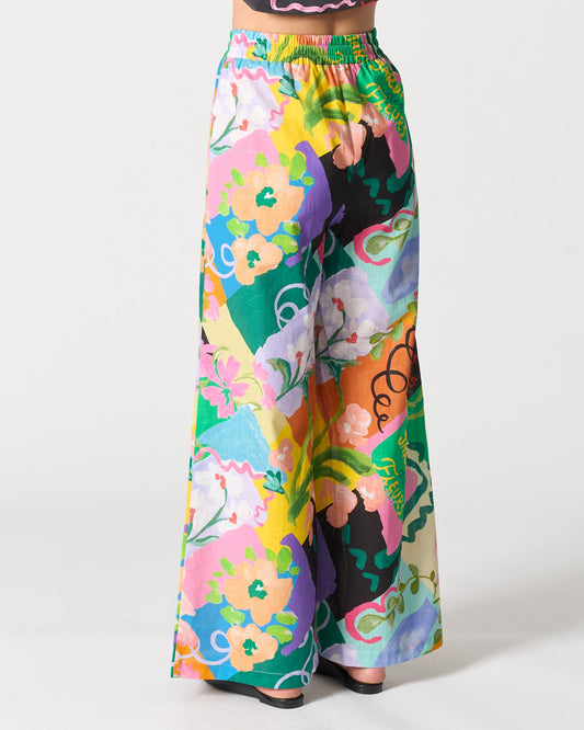 Walnut Melbourne Vermont Pant (Jardin Des Fleurs)