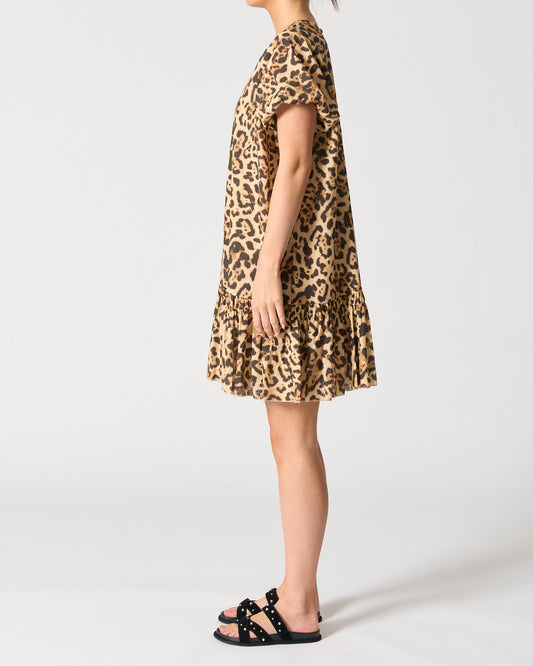 Walnut Melbourne Vienna Dress (Leopard)