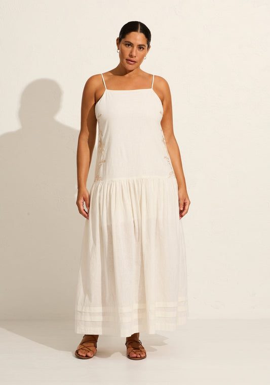 Auguste The Label Palma Maxi Dress (White)