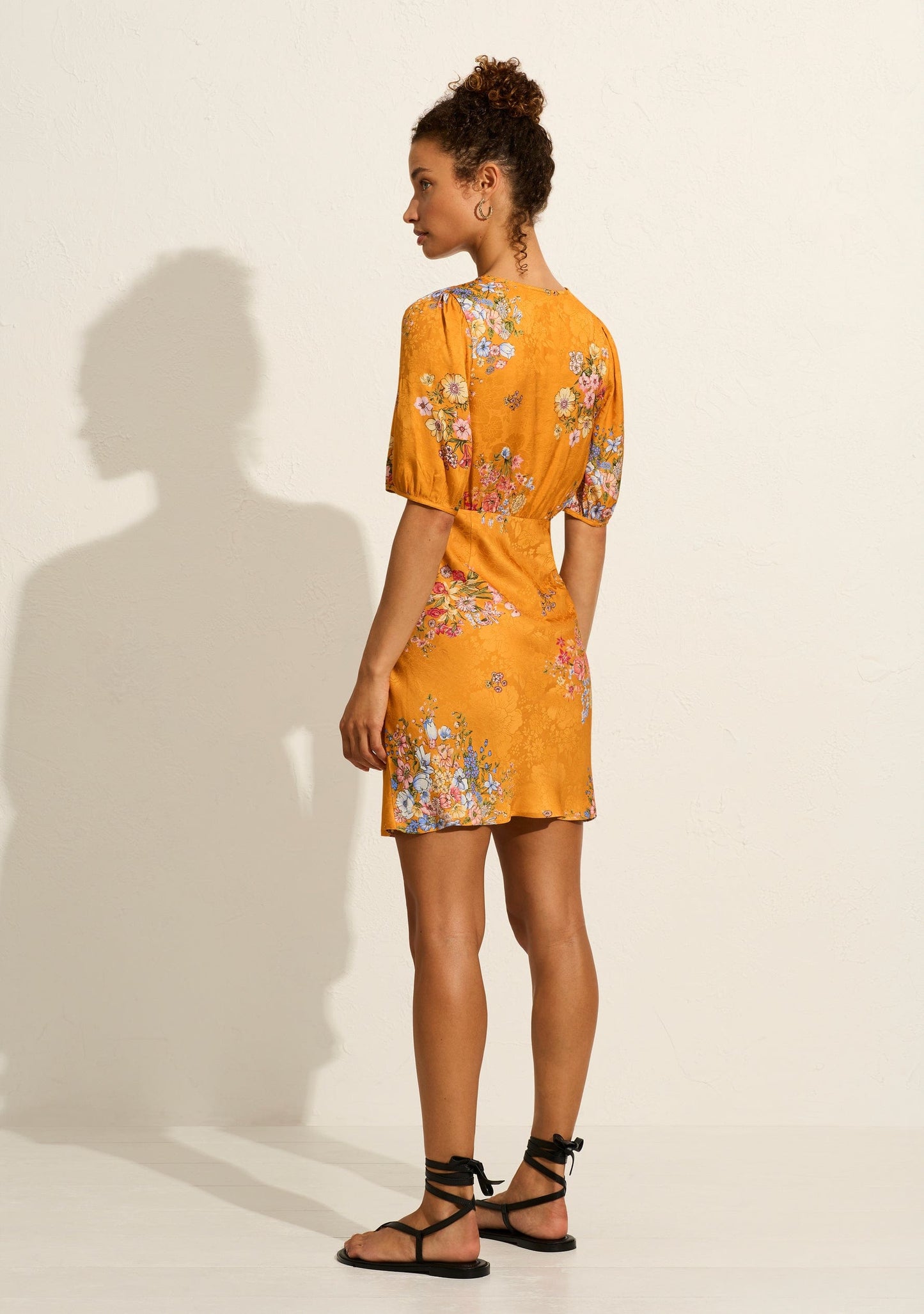 Auguste The Label Pamela Mini Dress (Yellow/Orange)