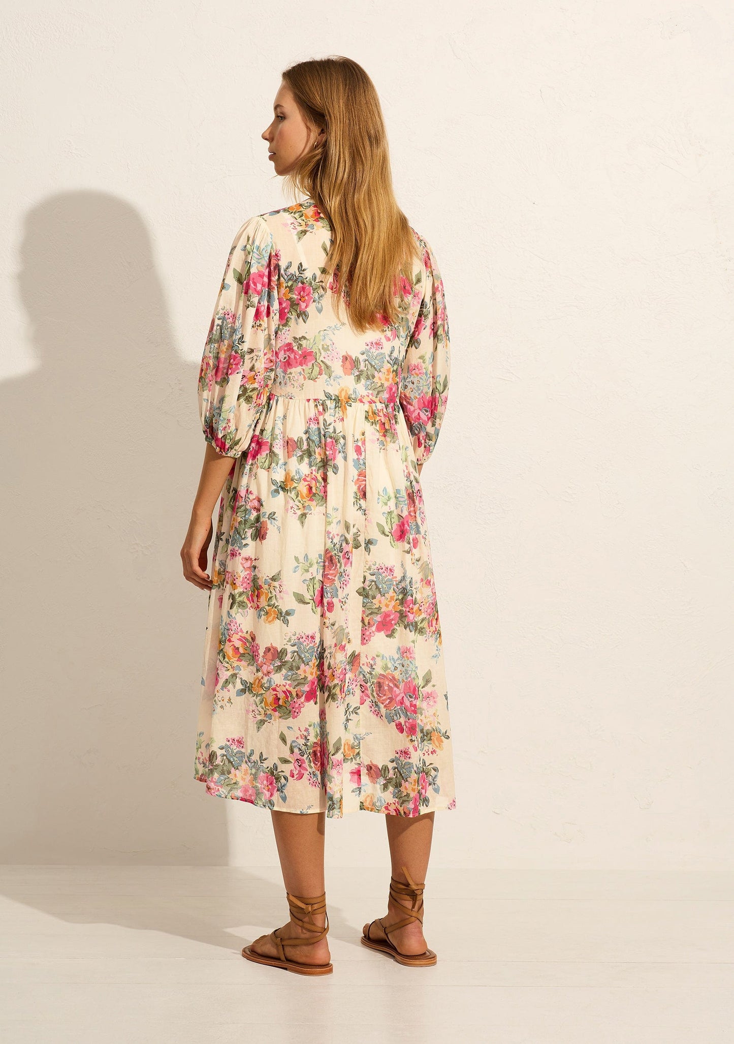 Auguste The Label Amaya Midi Dress (Floral Print)